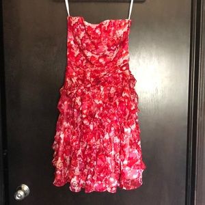 Red Flower Dress